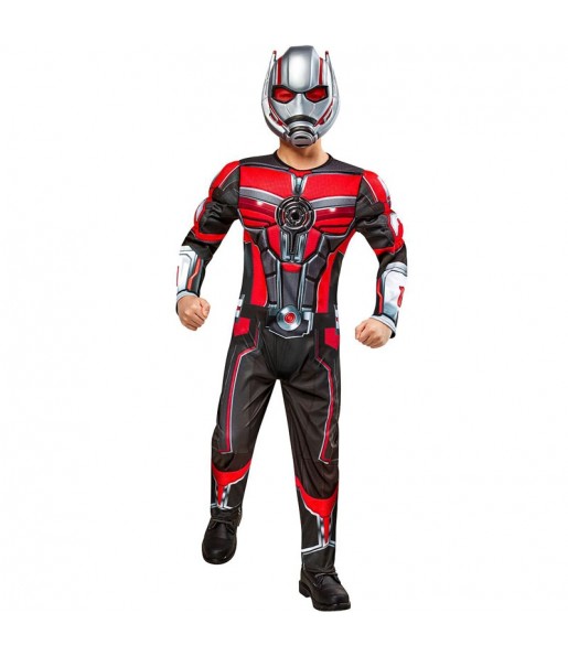 Disfarce de Ant-Man super-herói de luxo para menino