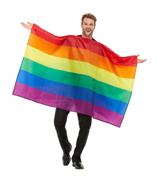 Disfarce Bandeira do orgulho gay adulto divertidíssimo para qualquer ocasião