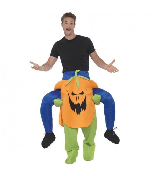 Disfarce Ride On Abóbora Halloween adulto divertidíssimo para qualquer ocasião