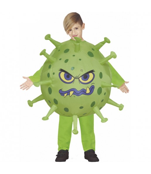 Fato de Coronavirus insuflável para menino