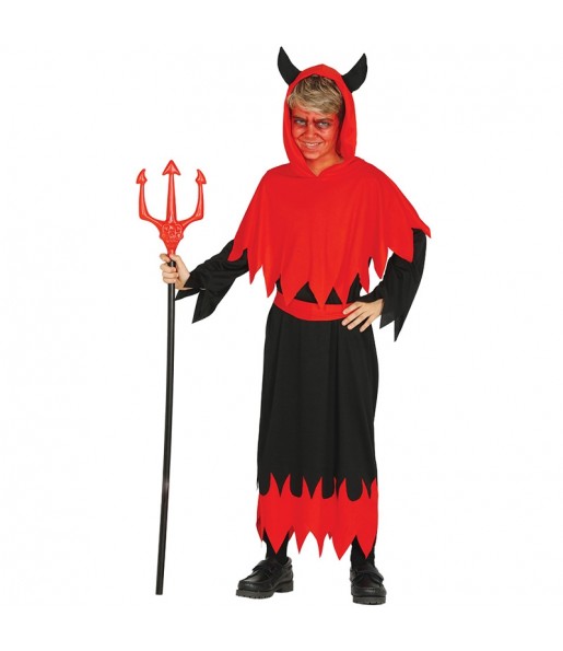 Disfarce Halloween Demónio Inferno para meninos para uma festa do terror