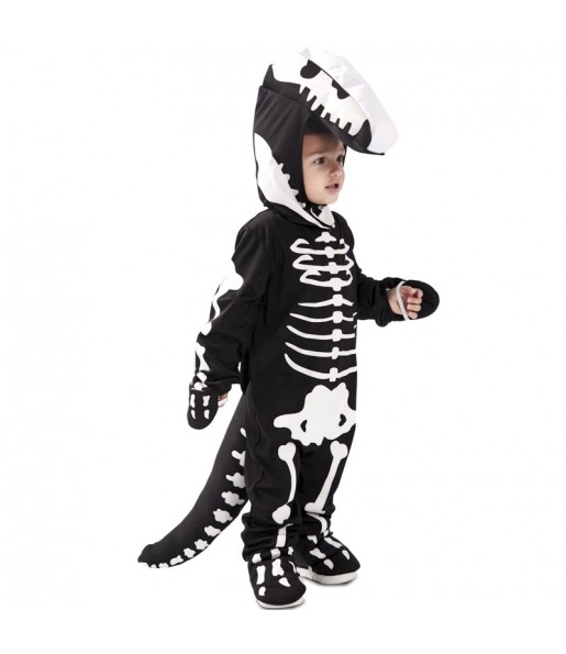 Fato de Dinossauro esqueleto para menino