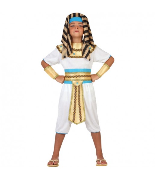 Disfarce Egípcio do Nilo menino para deixar voar a sua imaginação