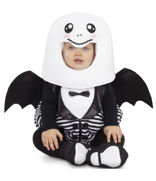 Disfarce Halloween Fantasma balloon com que o teu bebé ficará divertido.