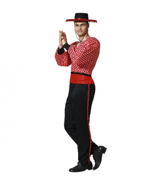 Fato de Bailarino flamenco para homem