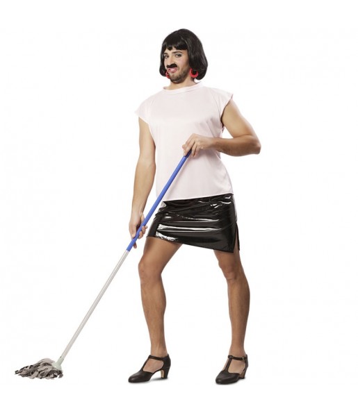 Disfarce de Freddie Mercury Dona de casa para homem