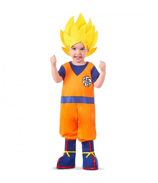 Fato de Goku para bebé Dragon Ball