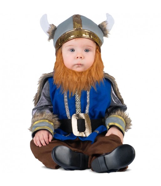 Disfarce de Guerreiro viking para bebé