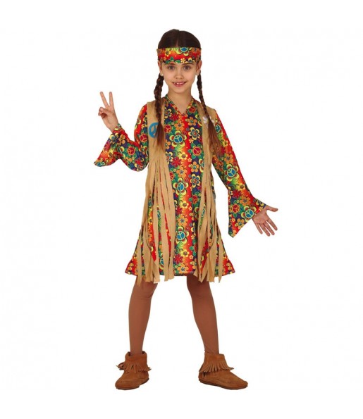 Fato de Hippie 60's para menina
