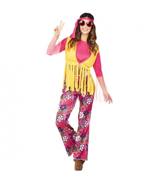 Fato de Hippie Multicolor para mulher
