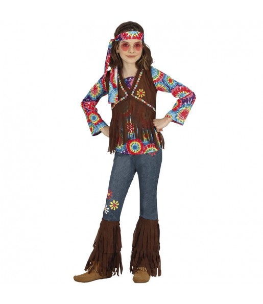 Disfarce de Hippie Woodstock para menina