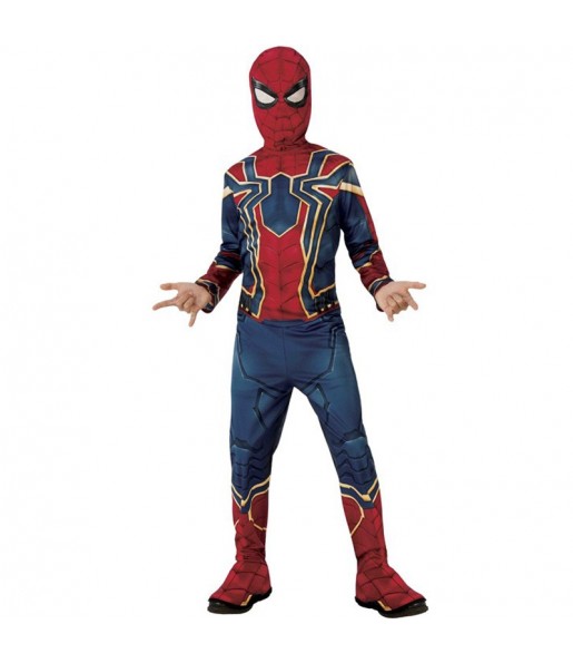 Disfarce Iron Spider The Avengers menino para deixar voar a sua imagina??o