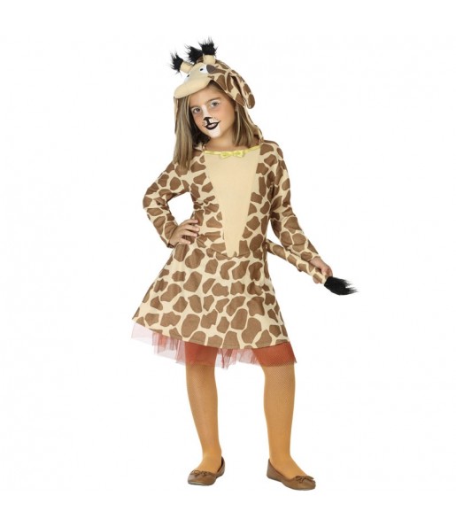 Disfarce Girafa menina para que eles sejam com quem sempre sonharam