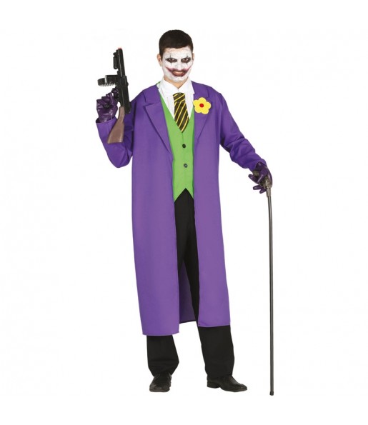 Disfarce Joker Batman adulto divertidíssimo para qualquer ocasião
