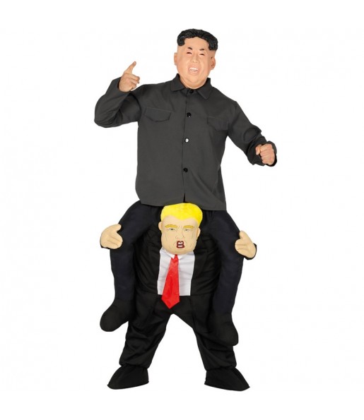 Disfarce Ride On Kim Jong-un em Donald Trump adulto divertidíssimo para qualquer ocasião