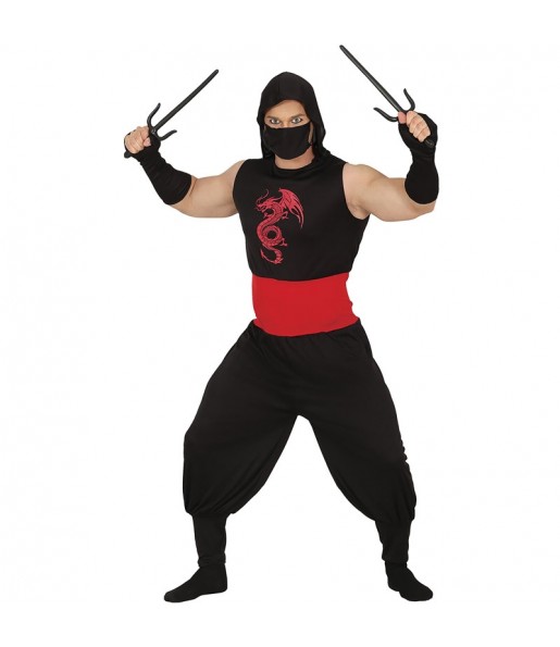 Disfarce de Lutador ninja para homem