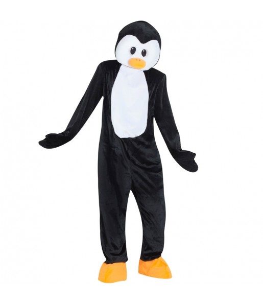 Disfarce Mascote Pinguim adulto divertidíssimo para qualquer ocasião
