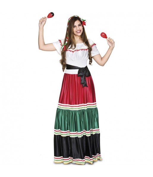 Fato de Mexicana tradicional para mulher