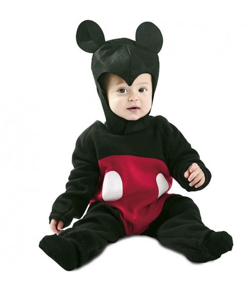 Disfarce de Rato Mickey clássico para bebé