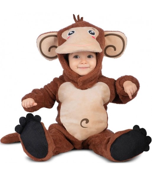 Disfarce de Macaco da selva para bebé
