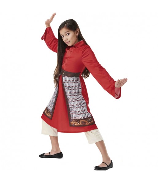 Fato de Mulan Live Action para menina