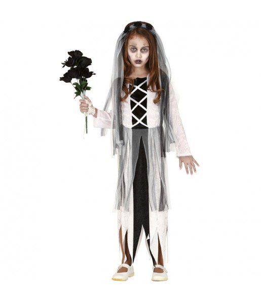 Disfarce Halloween Noiva Zombie meninas para uma festa Halloween