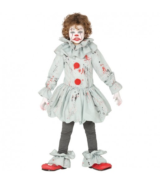 Disfarce Halloween Palhaço assassino IT para meninos para uma festa do terror