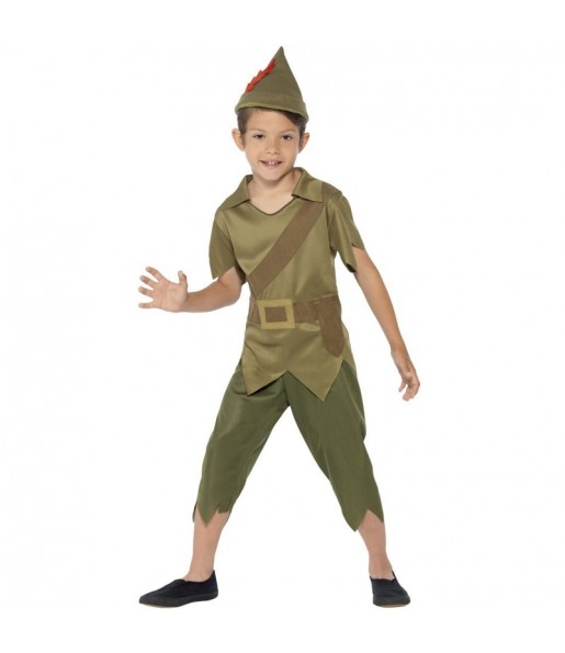 Disfarce Peter Pan Neverland menino para deixar voar a sua imagina??o