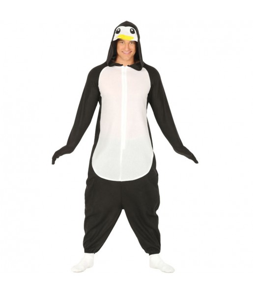 Disfarce japonês Pinguim Kigurumi adulto divertidíssimo para qualquer ocasião