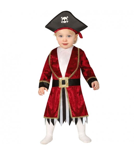 Fato de Pirata Caribe para bebé