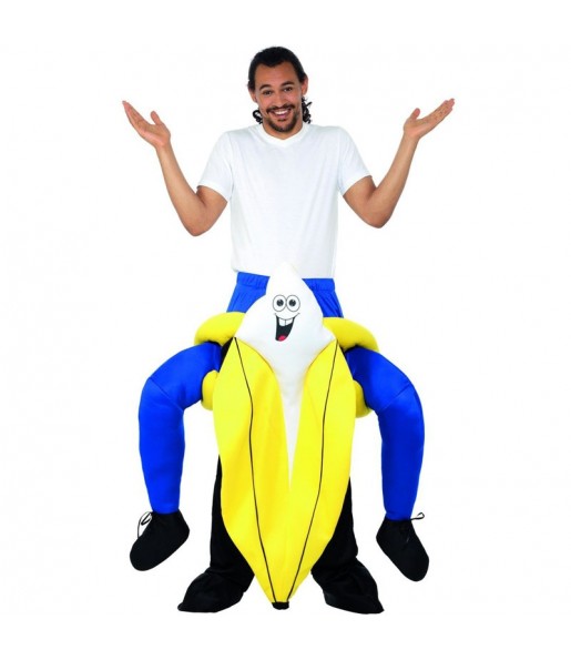 Disfarce Ride On Banana adulto divertidíssimo para qualquer ocasião