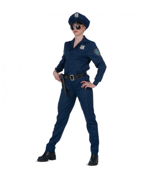 Disfarce de Polícia americana para mulher