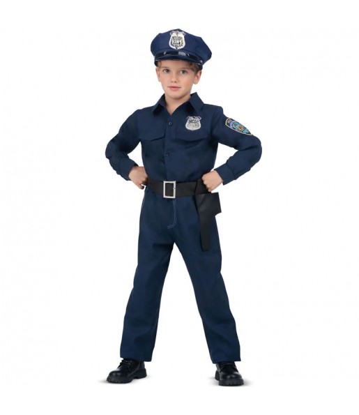 Disfarce de Polícia americana para menina