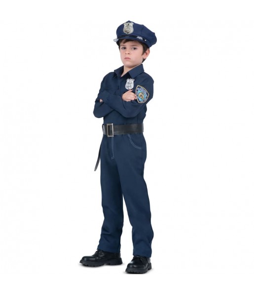 Disfarce de Polícia americano para menino