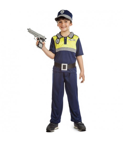Fato de Polícia Municipal para menino