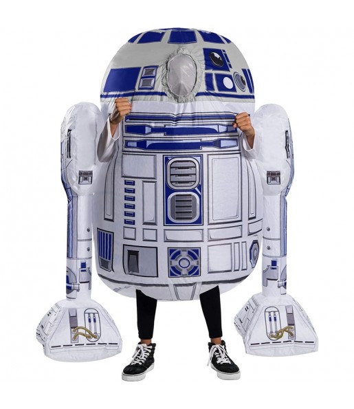 Disfarce de Insuflável R2-D2 para homem