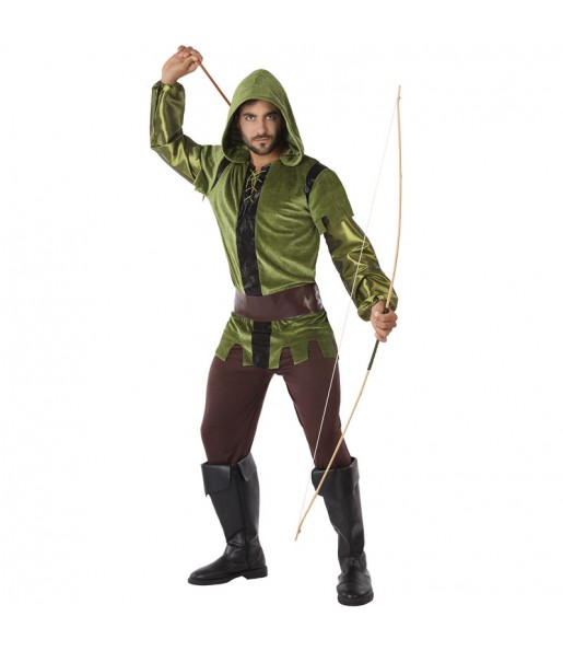 Disfarce Arqueiro Robin Hood adulto divertidíssimo para qualquer ocasião