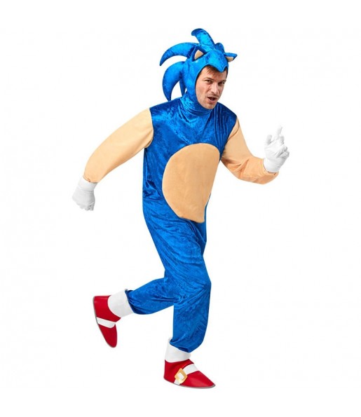 Fato Sonic the Hedgehog para homem