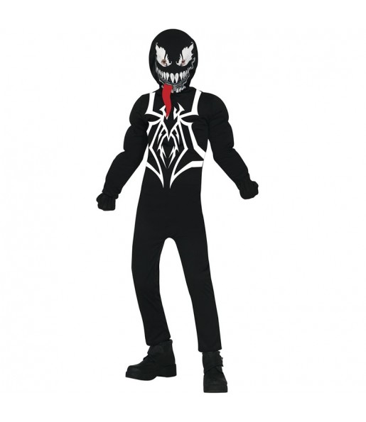 Disfarce de Aranha Venom para menino