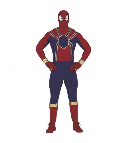 Disfarce de Spiderman Iron para homem
