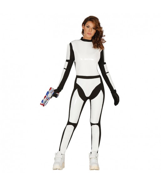 Disfarce original Stormtrooper imperial mulher ao melhor preço