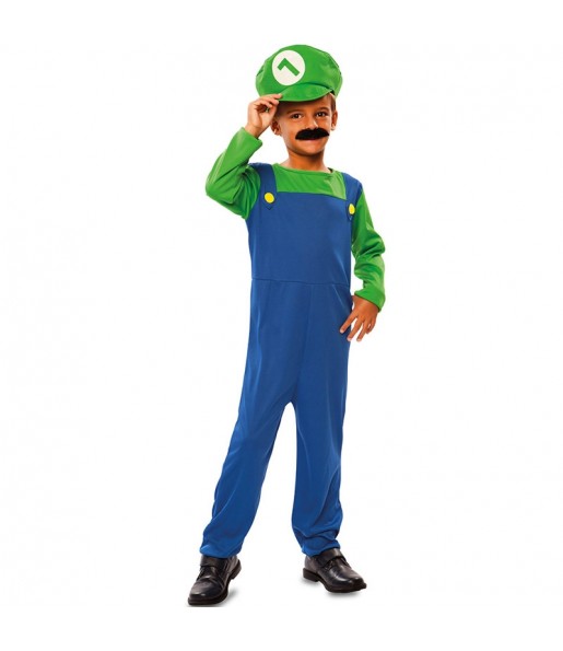 Disfarce Encanador Luigi menino para deixar voar a sua imaginação