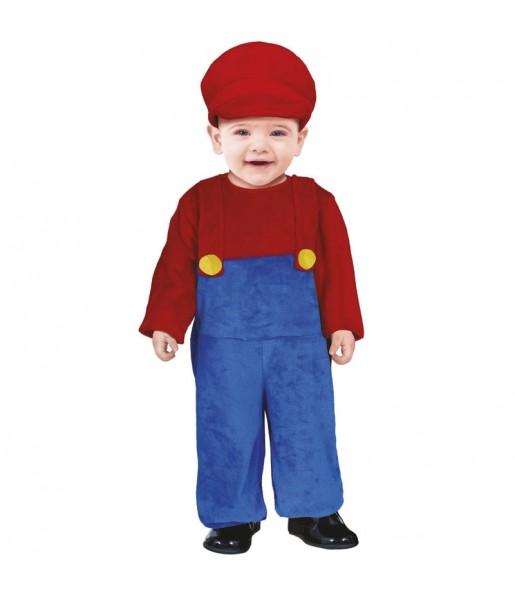 Disfarce de Super Mario para bebé