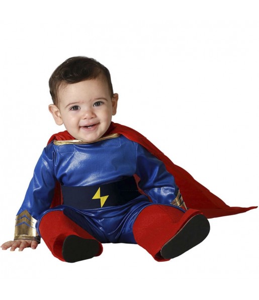 Disfarce de Super-herói de quadrinhos para bebé