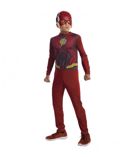 Disfarce de Super-herói Flash clássico para menino