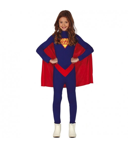 Fato de Superheroína Kryptonite para menina