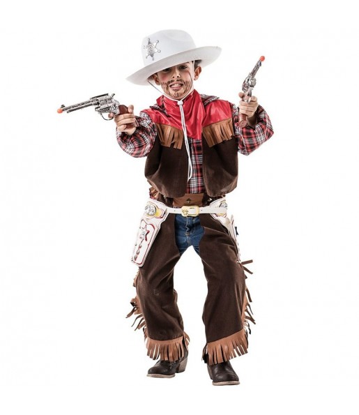 Disfarce de Cowboy Lucky Luke para menino