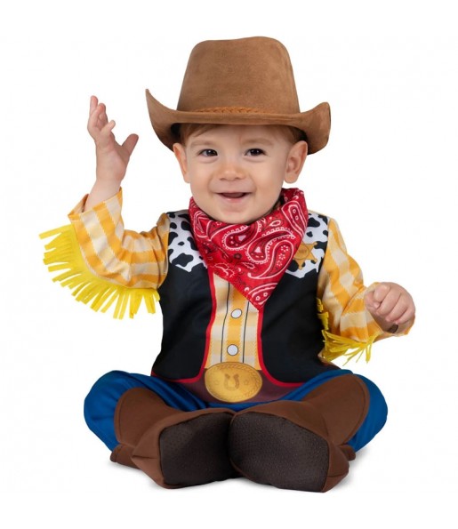 Disfarce de Cowboy Woody Toy Story para bebé