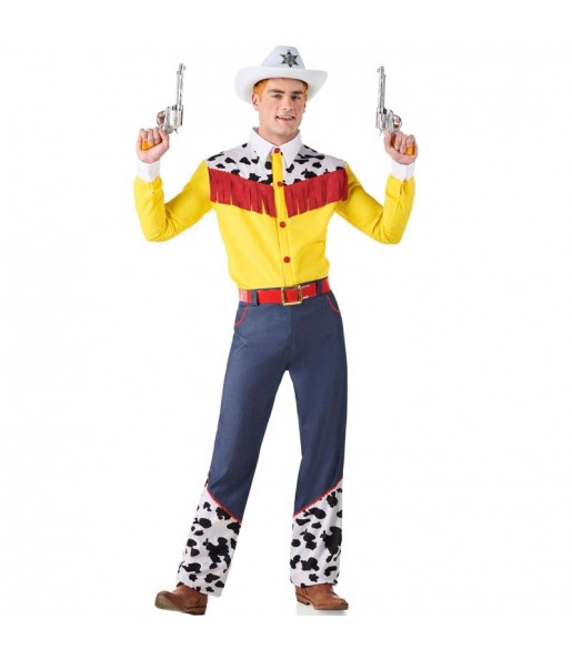 Disfarce de Cowboy Woody Toy Story para homem