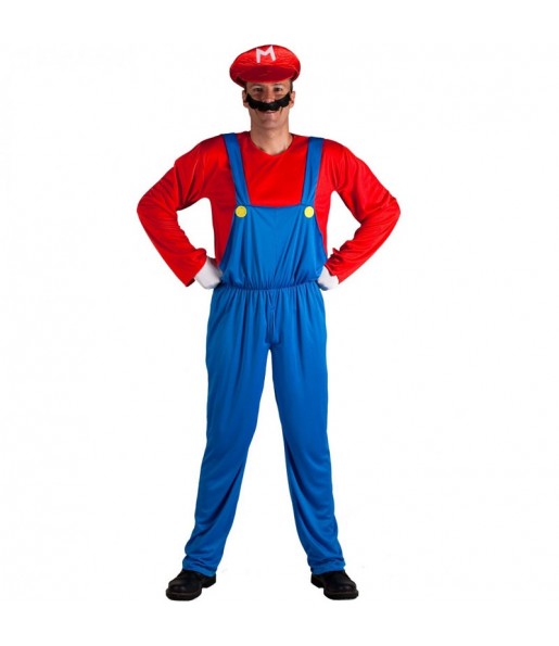 Disfarce de Videojogo Super Mario para homem
